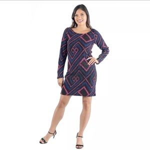 24 Seven Sweater Mini Dress